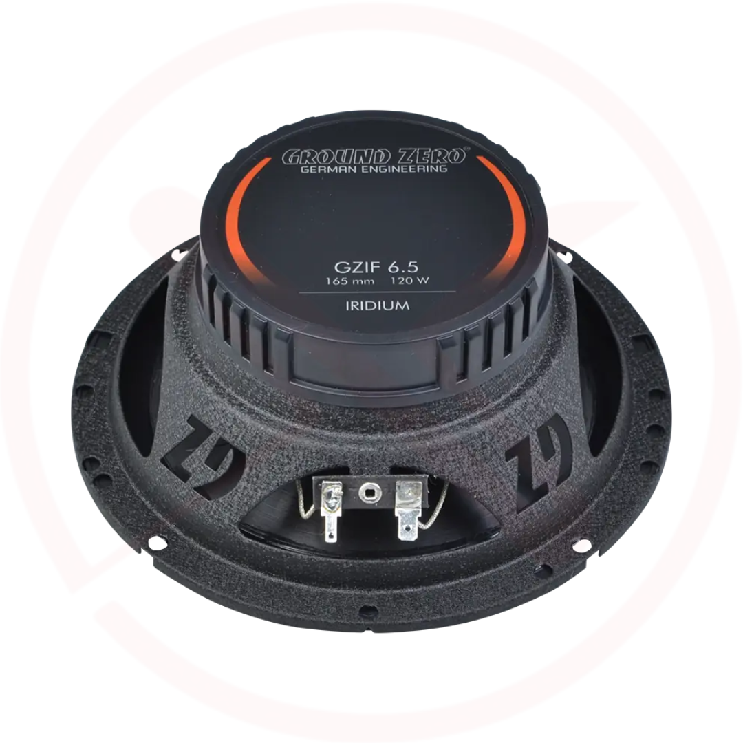 GROUND ZERO GZIF 6.5 - Iridium Series 6.5inch 3-Way Coaxial Car Speakers
