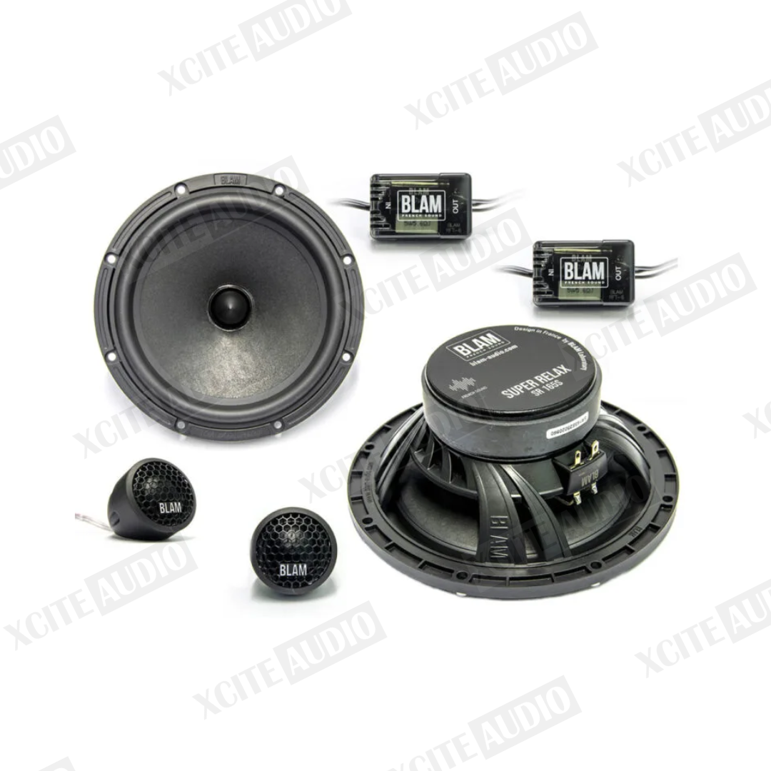 BLAM KIT SR165S - Super Relax Line 6.5" 2-Way Component Car Speaker System