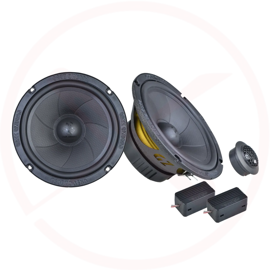 GROUND ZERO GZIC 165.2 - Iridium Series 6.5″ 2-way Component Car Speaker System