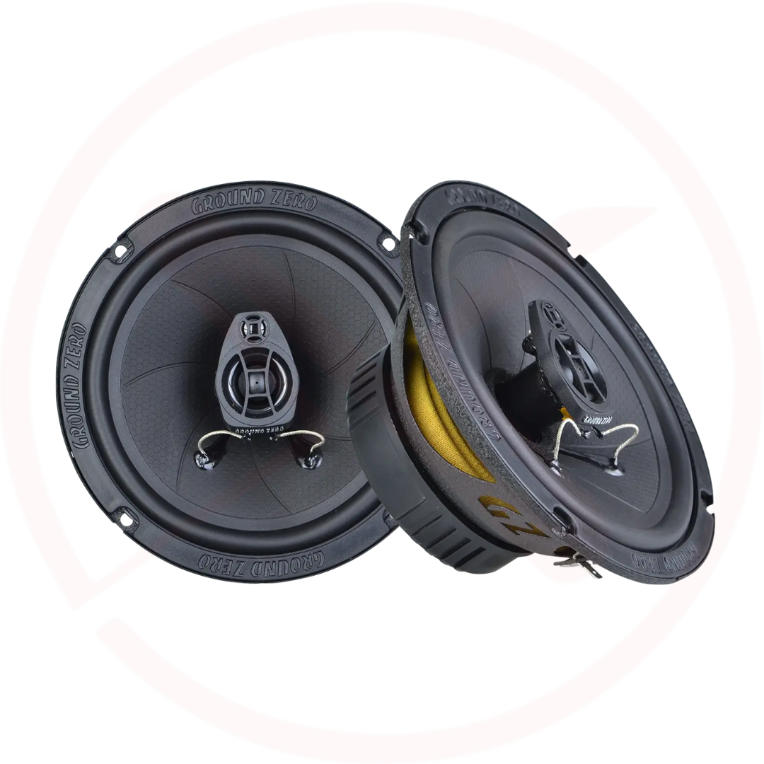 GROUND ZERO GZIF 6.5 - Iridium Series 6.5inch 3-Way Coaxial Car Speakers
