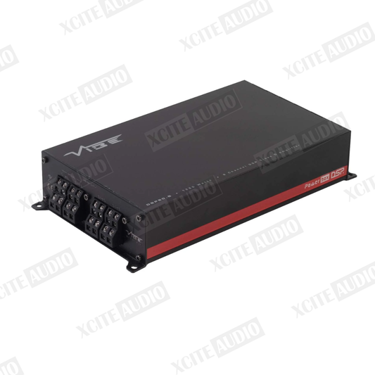 VIBE British Audio POWERBOX80.8-10DSP-V3 | 8-Channel 1600W Class D Amplifier with Integrated 10-Channel DSP