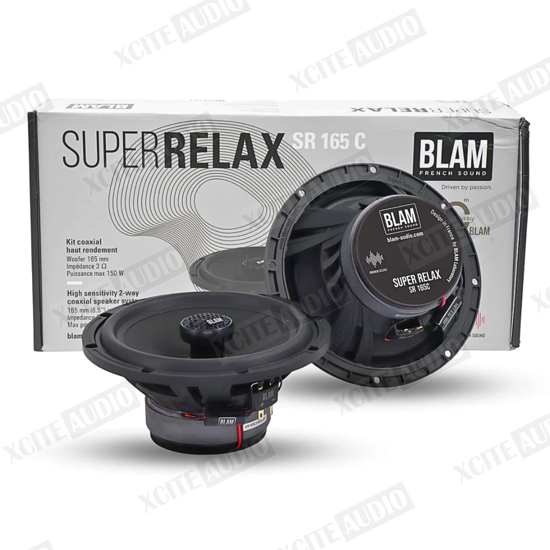 BLAM KIT SR165C - Super Relax Line 6.5" 2-Way Coaxial Car Speakers