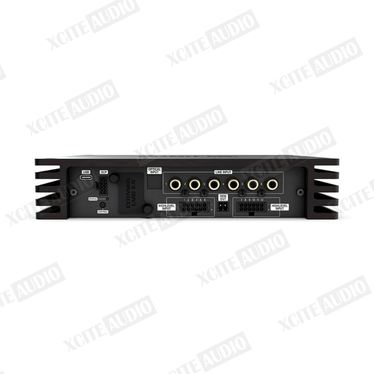 HELIX NEXT V EIGHT DSP ULTIMATE - 8-channel car audio amplifier with 14-channel DSP, 12-channel highlevel input, ACO platform & USB PerfectStream