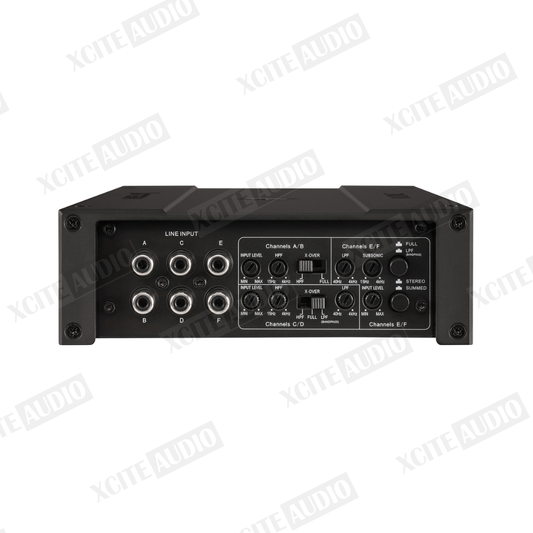 HELIX M SIX - 6-channel car audio amplifier with integrated active crossover