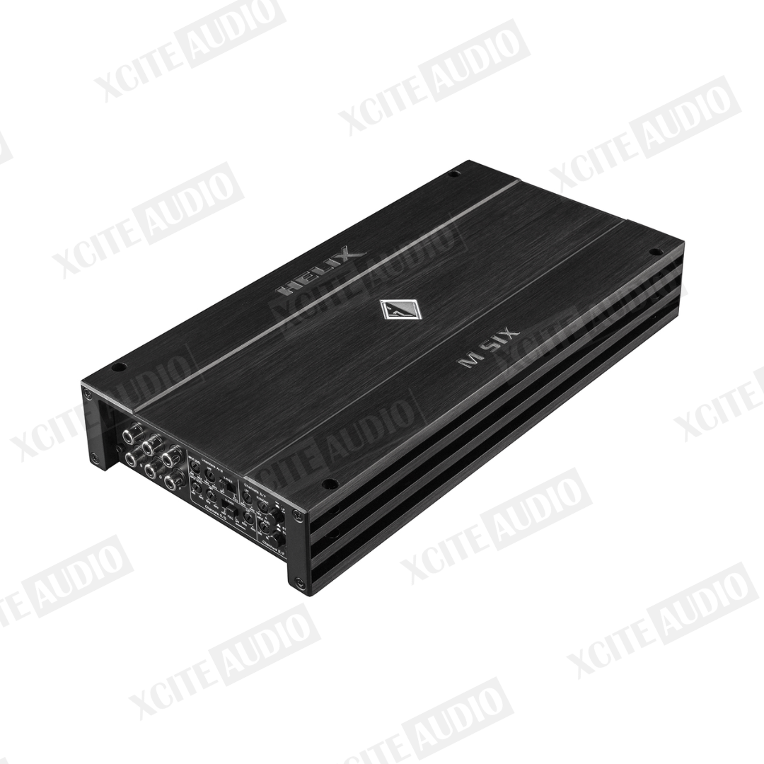 HELIX M SIX - 6-channel car audio amplifier with integrated active crossover