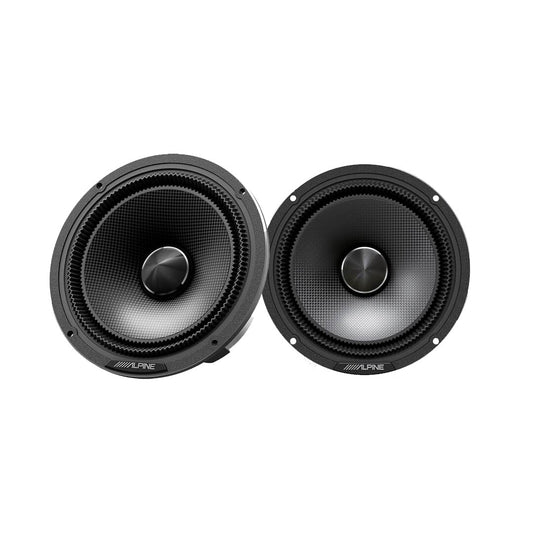 Alpine HDZ-65CS Status Series 6.5" 2-Way Component Speaker With Slim Fit Tweeters