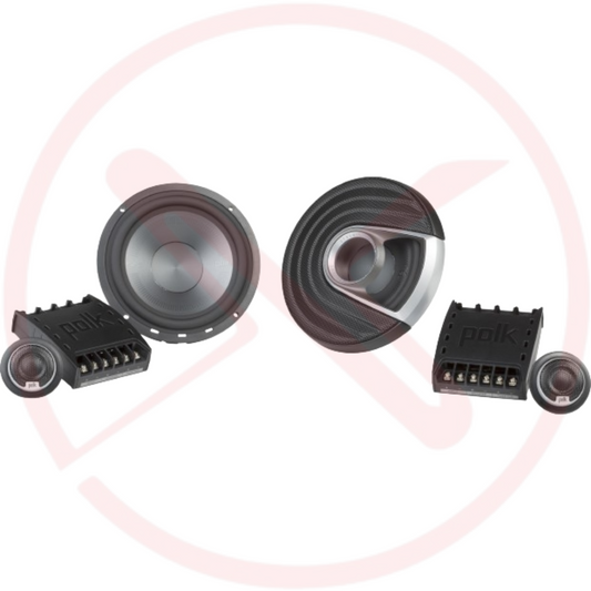 POLK AUDIO MM6502 - 6.5"INCH PREMIUM 2-WAY COMPONENT SPEAKER SYSTEM WITH ULTRA-MARINE CERTIFICATION