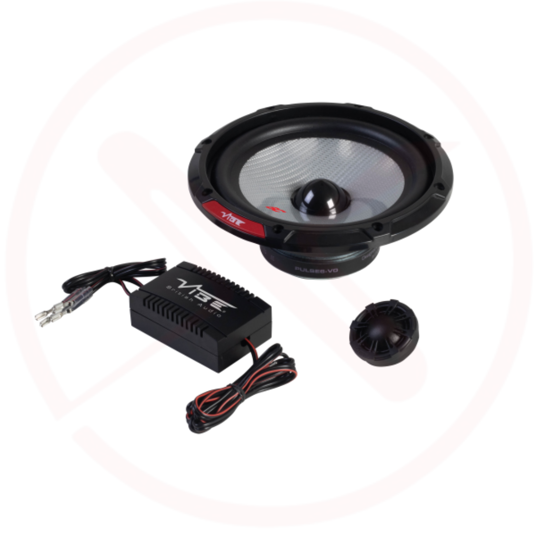VIBE PULSE 6C-V3 | PULSE 6.5 Inch 2-Way Car Component Speaker System