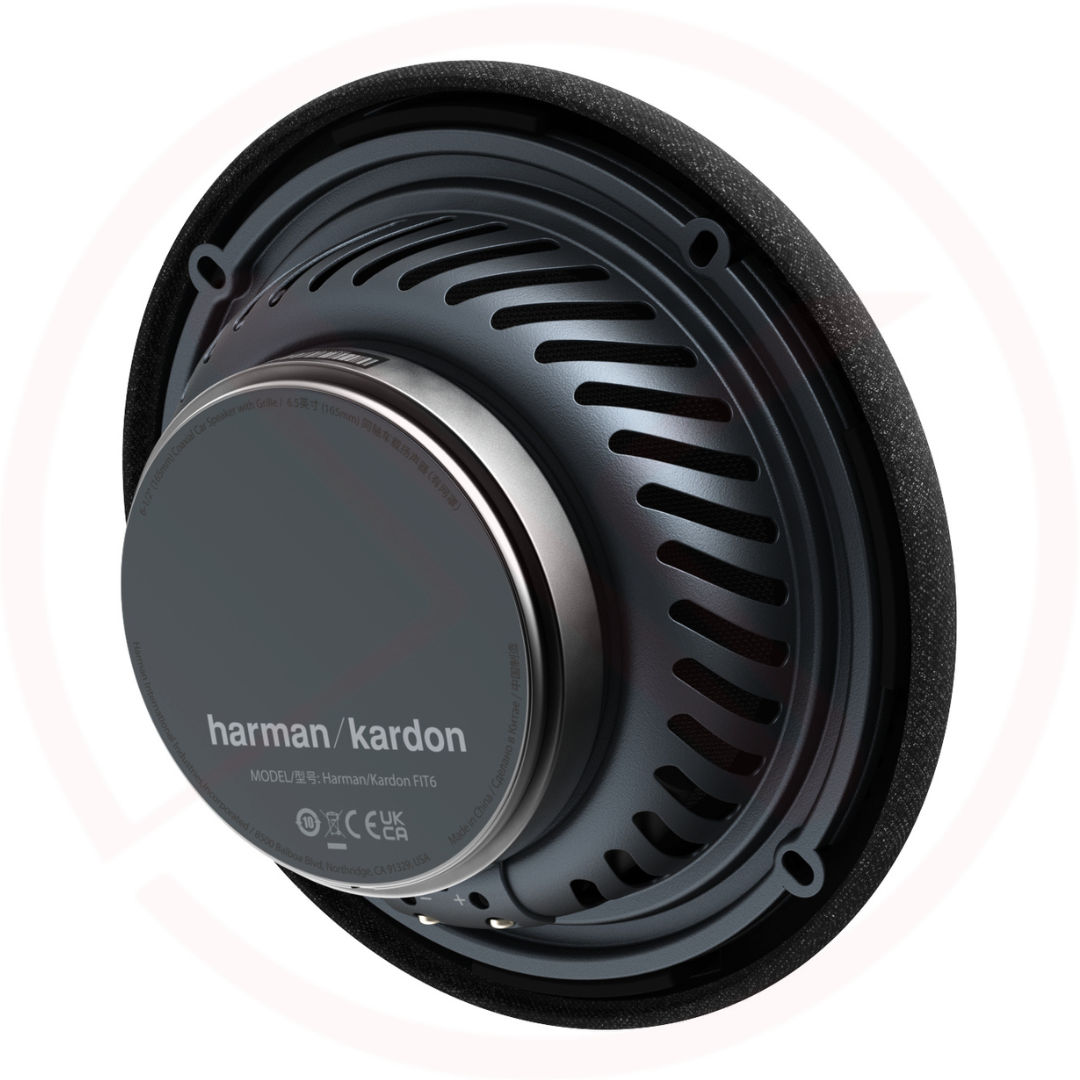 HARMAN KARDON FIT 6F - Fit Series 2-way 6.5" Hi-Res Car Coaxial Speakers