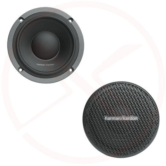 harman/kardon FLOW 300S | 3.5" Inch Car Component Midrange Speakers | 60watt RMS x 2 @4ohms