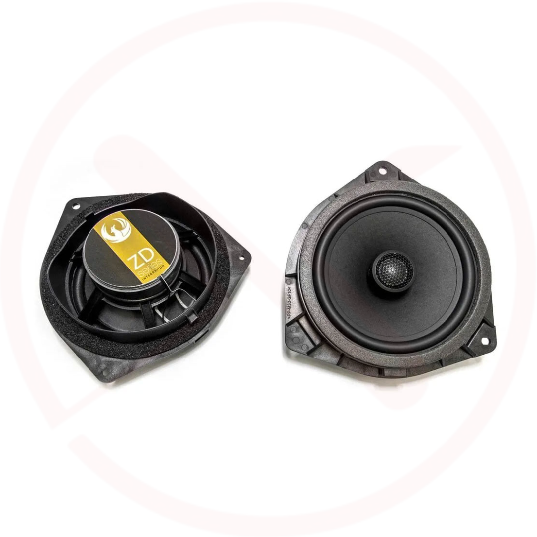 Phoenix Gold ZDST6CX - ZD Series 6.5inch Plug & Play Toyota 2-Way Coaxial Car Speakers