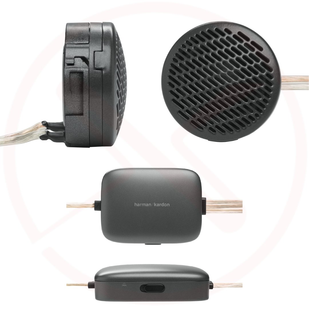 harman/kardon FLOW 600CF | 6.5" 120W RMS 2-way Component Car Speaker System With Crossover Network