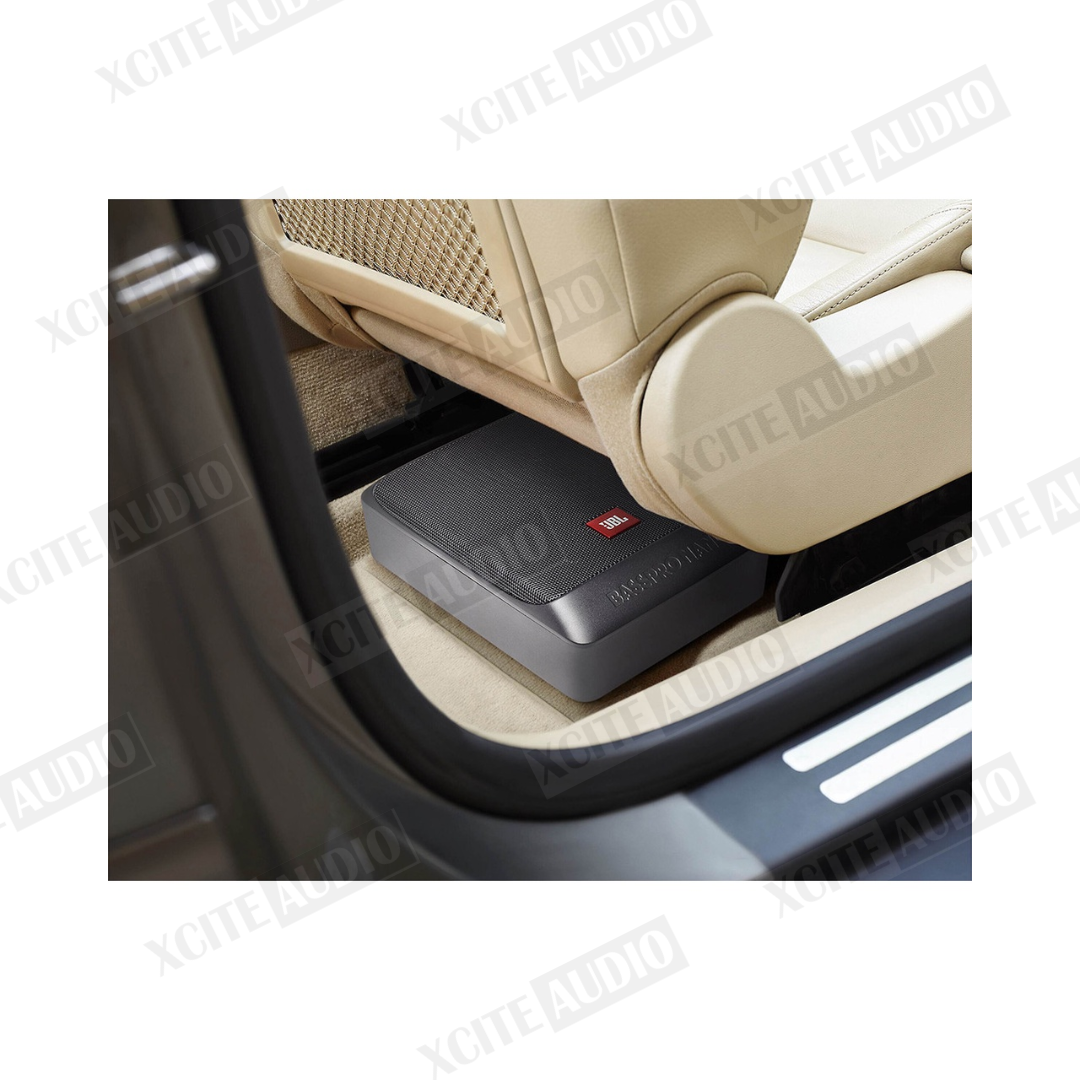 JBL BassPro Nano 6" x 8" Ultra-Compact Amplified Underseat Subwoofer
