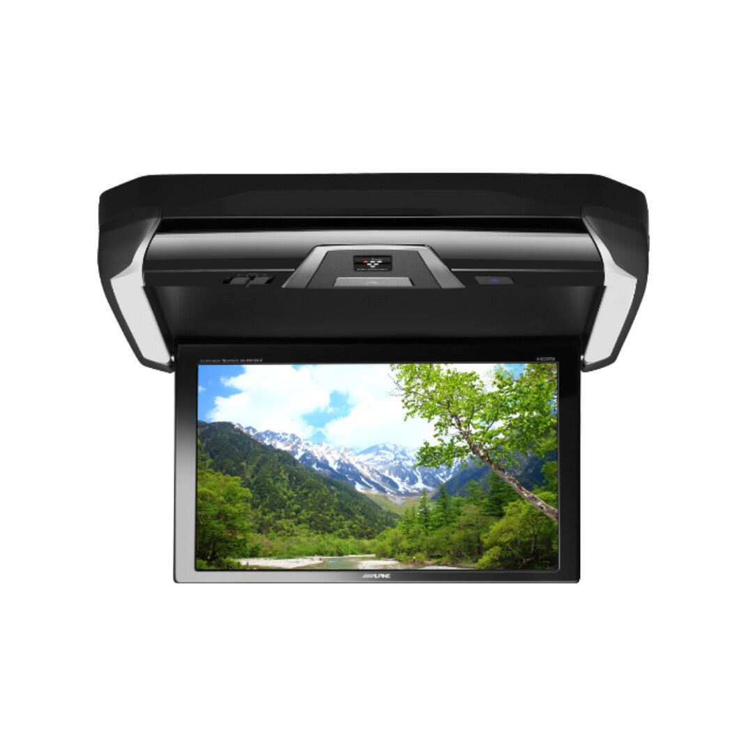Alpine PXH12X-R-B 12.8″ WXGA Overhead Flip Monitor With Plasma Cluster Technology