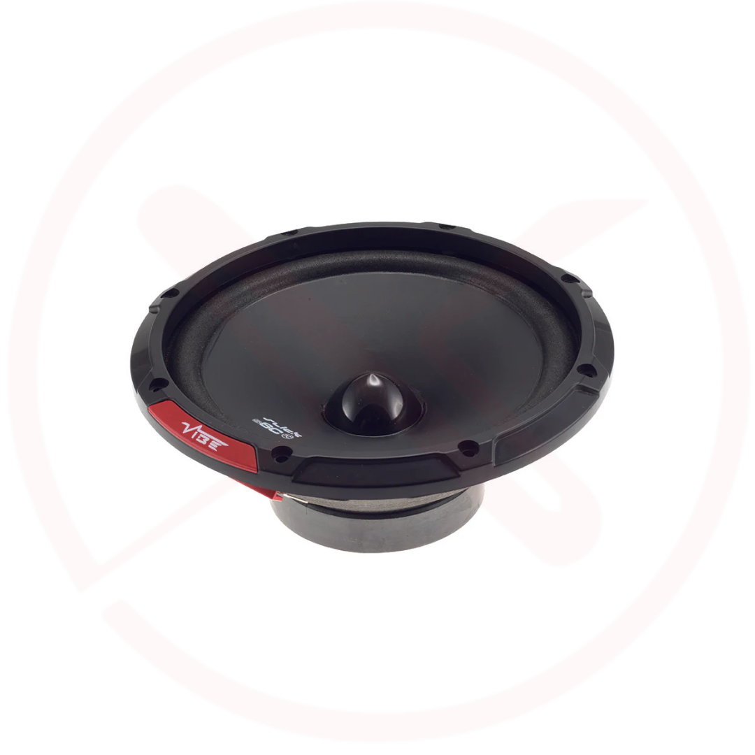 VIBE SLICK6C-V7 | Slick Series 6.5" Car Component Speakers (94db High Sensitivity)