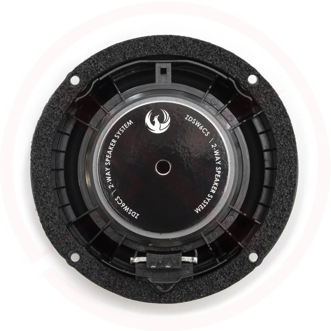 Phoenix Gold ZDSW6CS - ZD Series 6.5inch Plug & Play Volkswagen 2-Way Component Car Speaker System