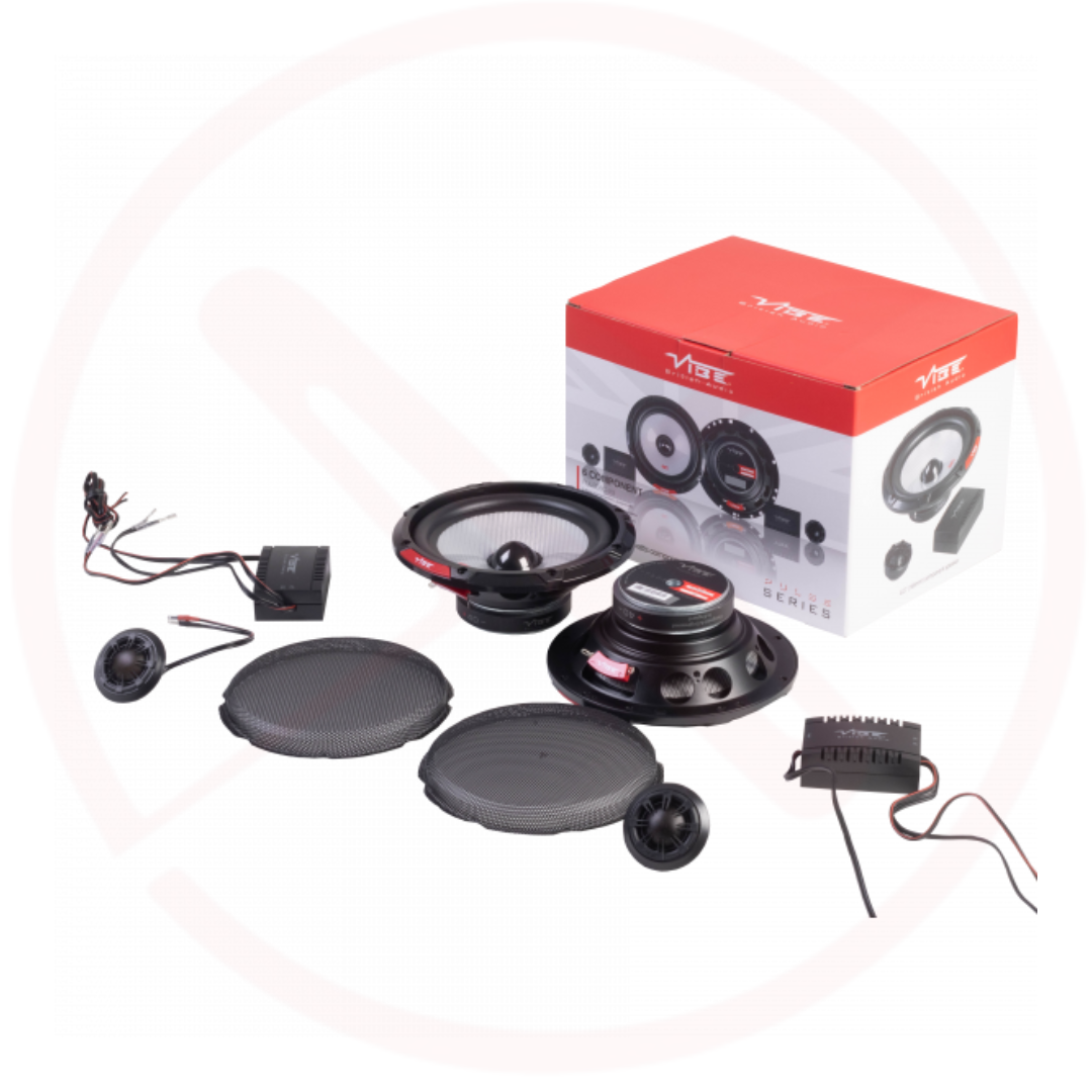 VIBE PULSE 6C-V3 | PULSE 6.5 Inch 2-Way Car Component Speaker System
