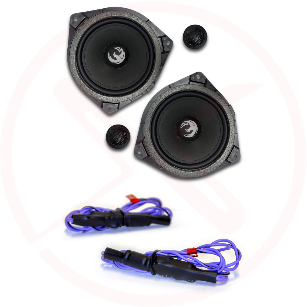 Phoenix Gold ZDST6CS - ZD Series 6.5inch Plug & Play Toyota 2-Way Car Component Speaker System