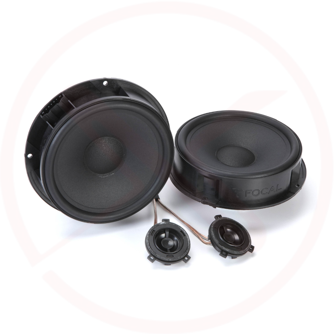 FOCAL IS VW 165 - Plug & Play 6.5" Component Car Speakers for Volkswagen POLO/JETTA/SCIROCCO/GOLF