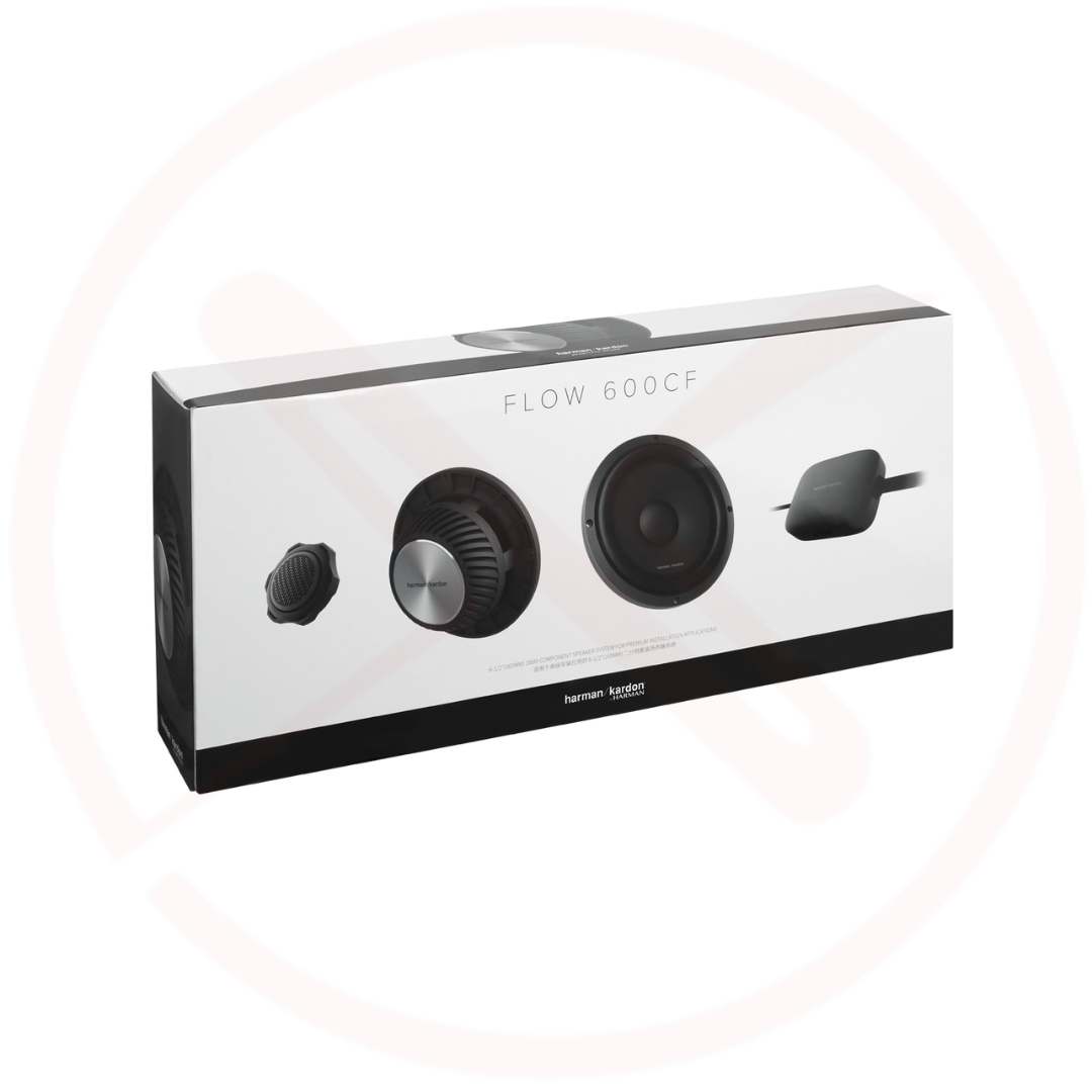 harman/kardon FLOW 600CF | 6.5" 120W RMS 2-way Component Car Speaker System With Crossover Network