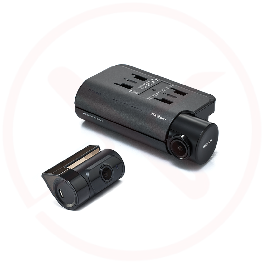 IROAD FX2 Pro FHD Dual Channel Front & Rear DashCam Night Vision ADAS App Control Car Camera Driving Recorder
