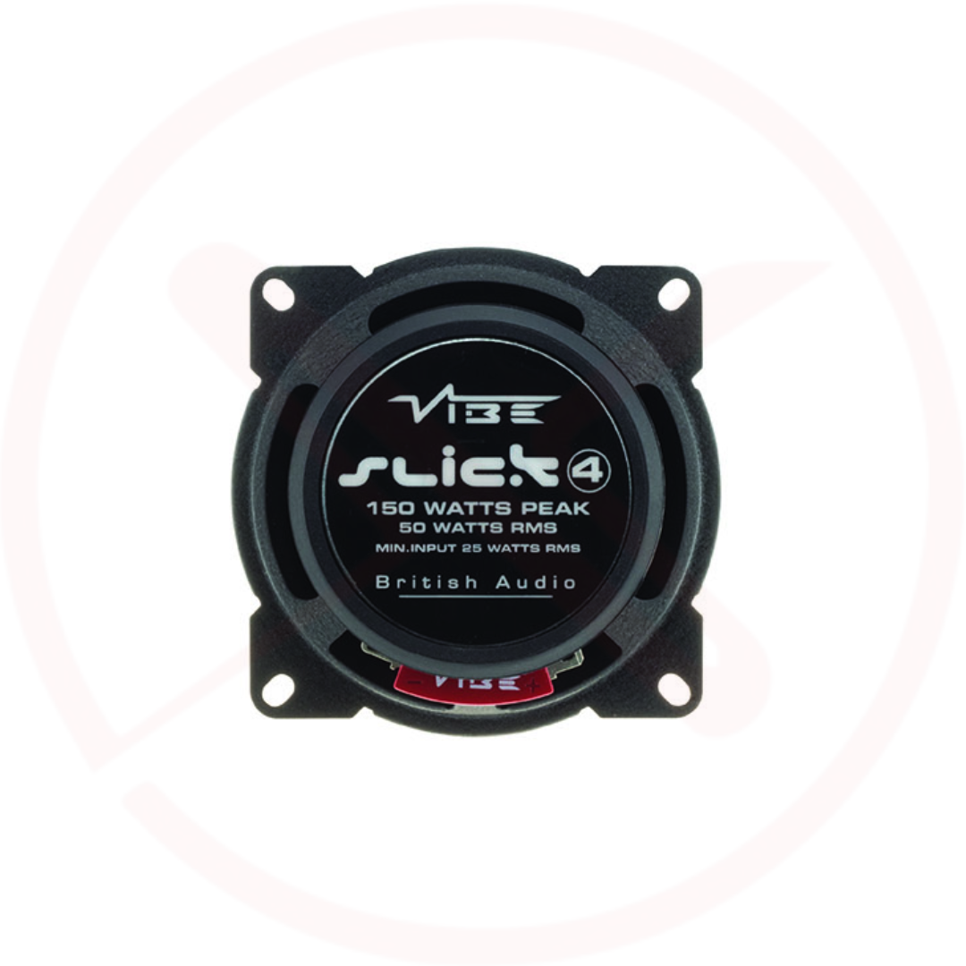 VIBE SLICK 4-V7 - Slick Series 4 Inch 2-way Coaxial Car Speakers