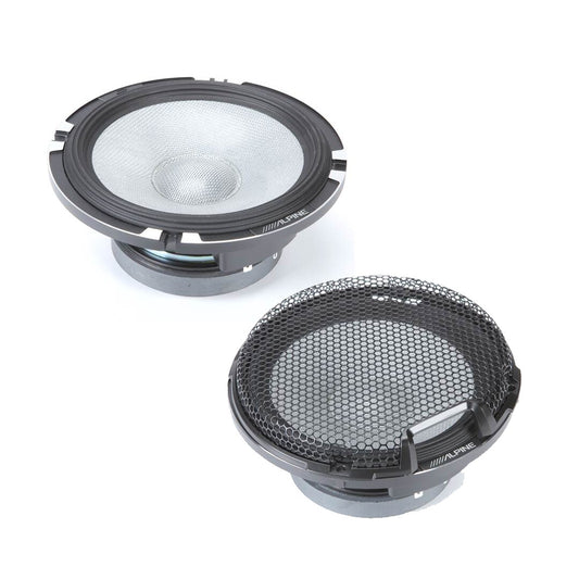 Alpine R2-S653 Next-Generation R-Series Pro 6.5" 3-Way Car Component Speakers