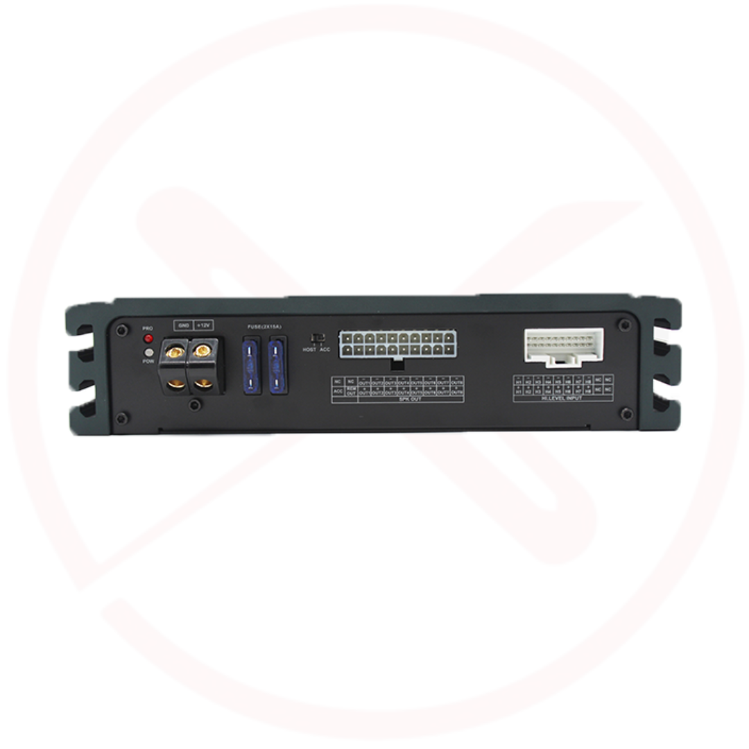 KENWOOD DSP KAC C400D3 - 8x10 Channel Advanced Car DSP Amplifier | 50W RMS X 8 | (8in-10out)