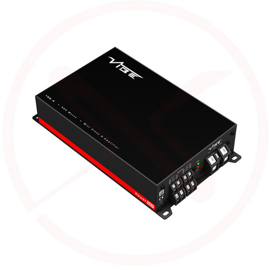 VIBE POWERBOX100.4M – 4 Channel Class D Mini Size Car Amplifier