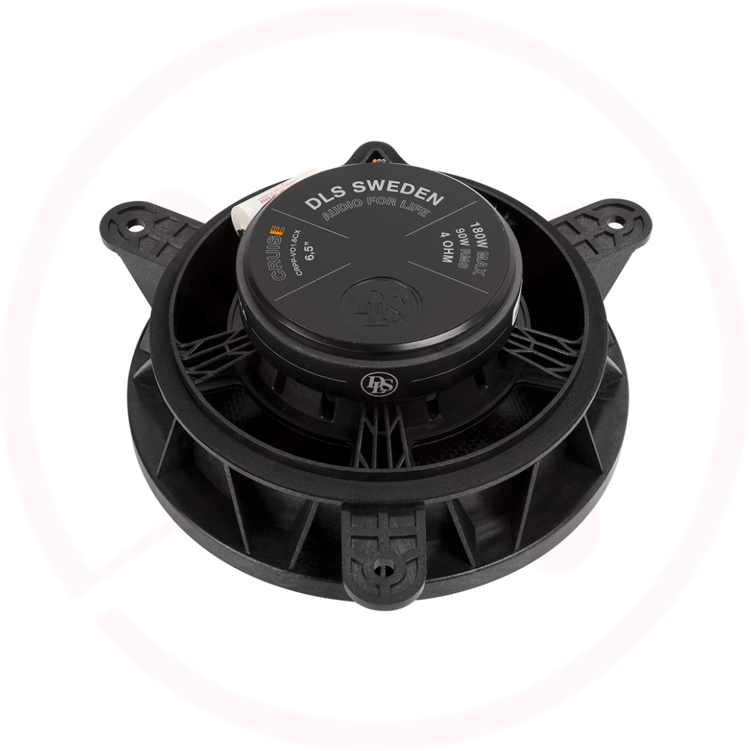 DLS Cruise CRPP VO1.6 - 6.5" Plug & Play 2-Way Coaxial Car Speakers for 2007-2017 Volvo