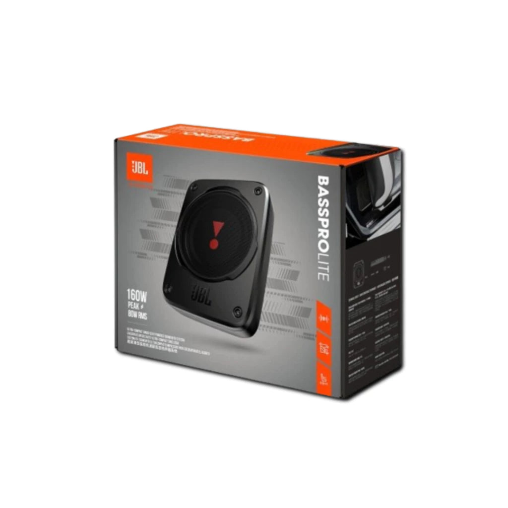 JBL Basspro Lite Ultra Compact 7"inch Powered Active Underseat Car Subwoofer