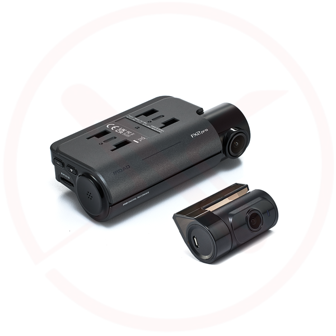 IROAD FX2 Pro FHD Dual Channel Front & Rear DashCam Night Vision ADAS App Control Car Camera Driving Recorder