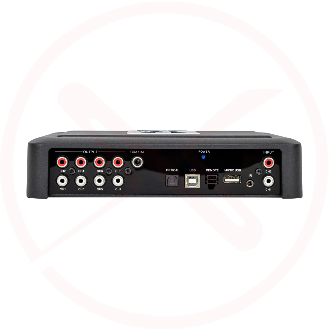 Phoenix Gold ZDA4.8 - ZD Series 8 Channel Car DSP with 4 Channel Built-In Amplifier