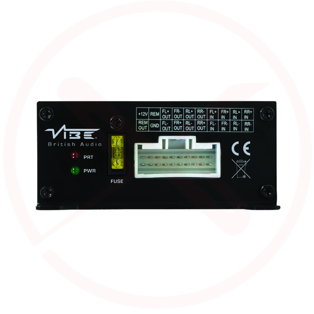 VIBE POWERBOX65.4M : Powerbox 520 Watt Micro 4 Channel Plug & Play Car Amplifier