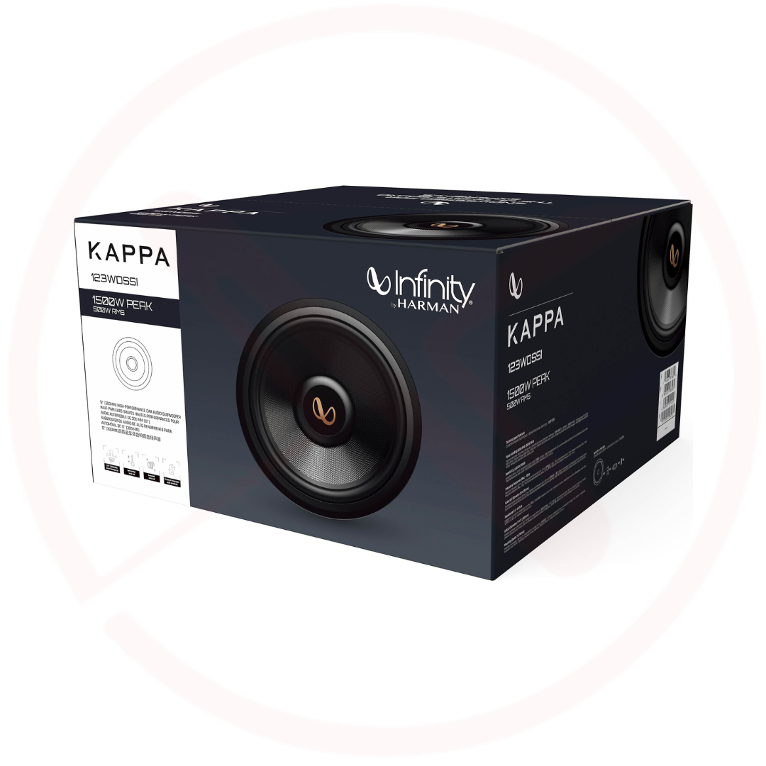 Infinity Kappa 123WDSSI Kappa Series 12" Subwoofer with Selectable 2/4-ohm Impedance