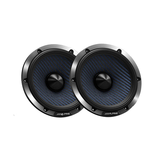 Alpine DP2-65C - DP2 Series (Hi-res Certified) 2-way Car Component Speaker System