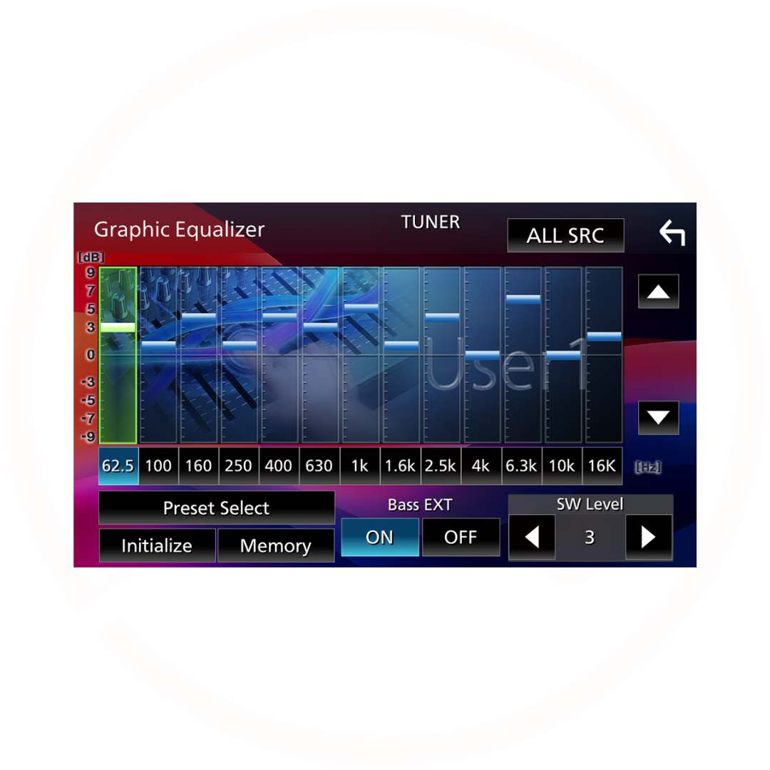 JVC KW M80AW - 9.0" (Android Shape) Digital Multimedia Receiver with Apple Carplay/Android Auto