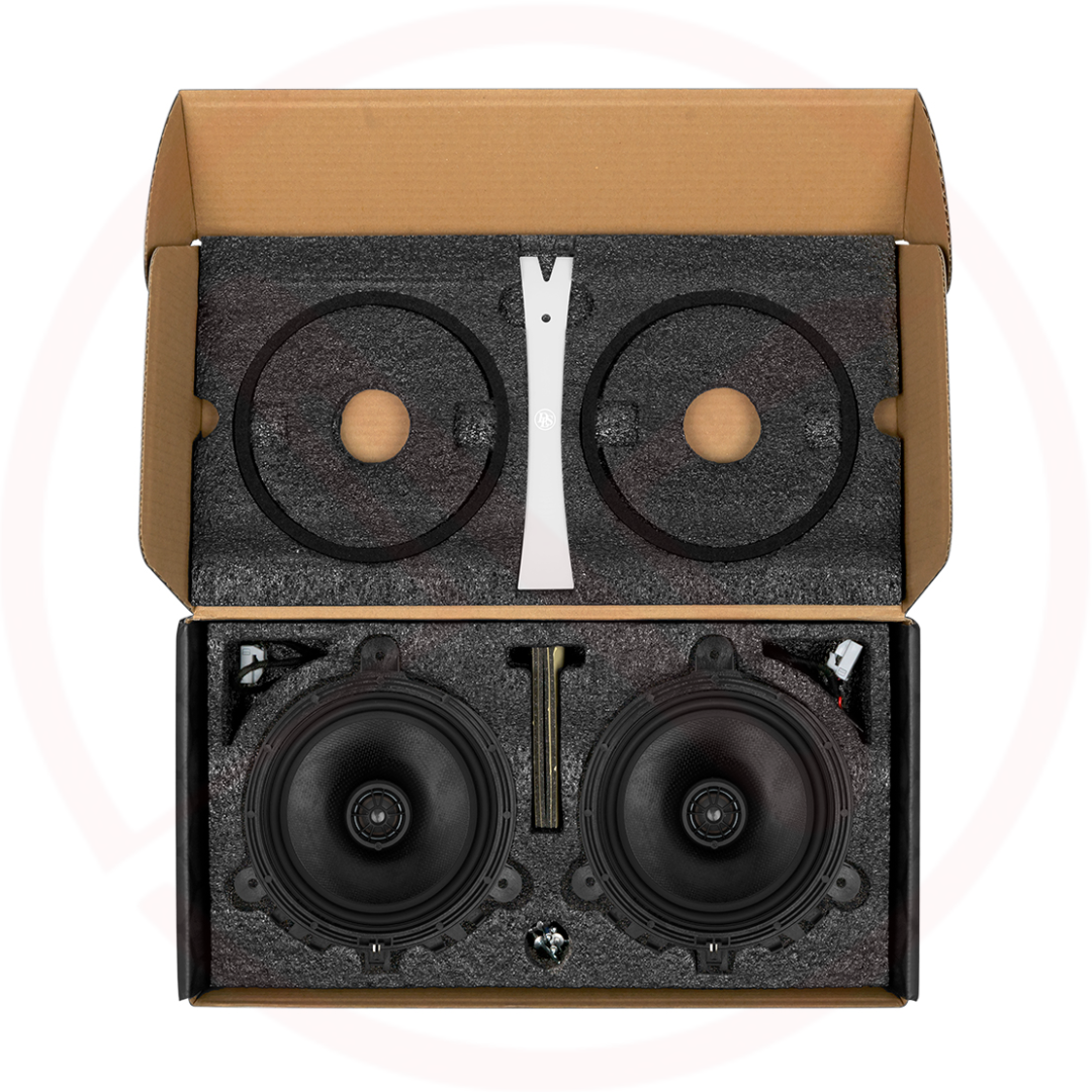 DLS Cruise CRPP VO1.6 - 6.5" Plug & Play 2-Way Coaxial Car Speakers for 2007-2017 Volvo