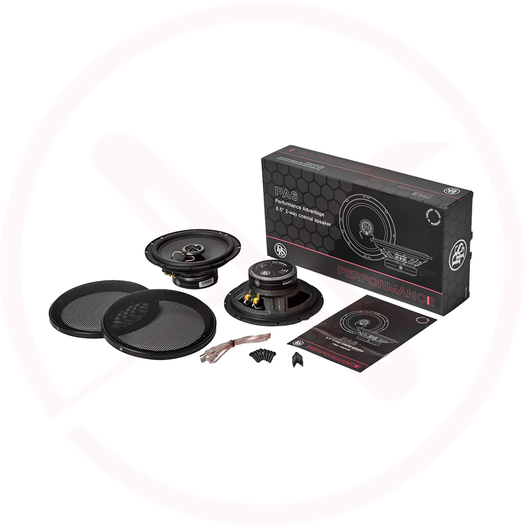DLS PA6 - Performance Advantage Series 6.5 Inch 2-Way Coaxial Car Speakers