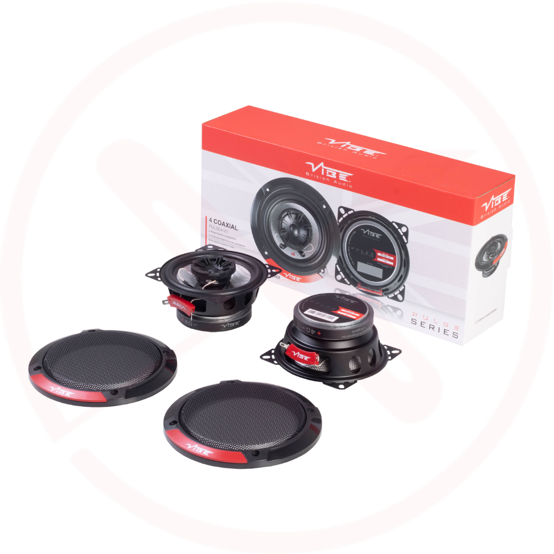 VIBE PULSE4-V3 - Pulse Series 4 Inch 2-Way Coaxial Car Speakers