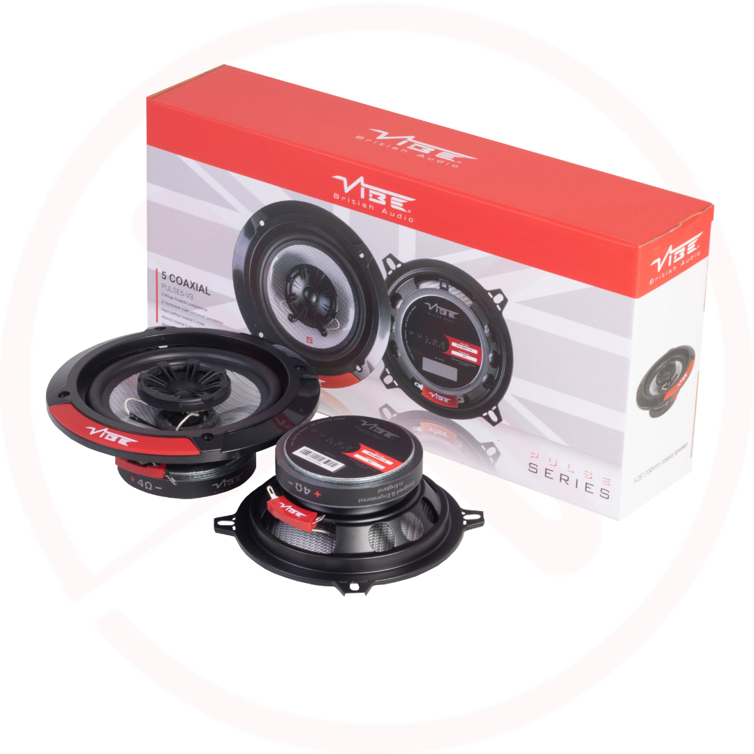 VIBE PULSE 5-V3 - Pulse Series 5.25 Inch 2-way Coaxial Car Speakers