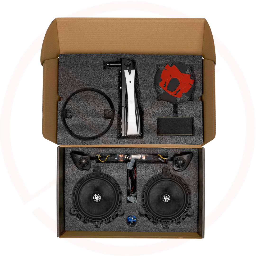 DLS Cruise CRPP-VO1.6 - 6.5" Plug & Play 2-Way Component Car Speakers for 2007-2017 Volvo
