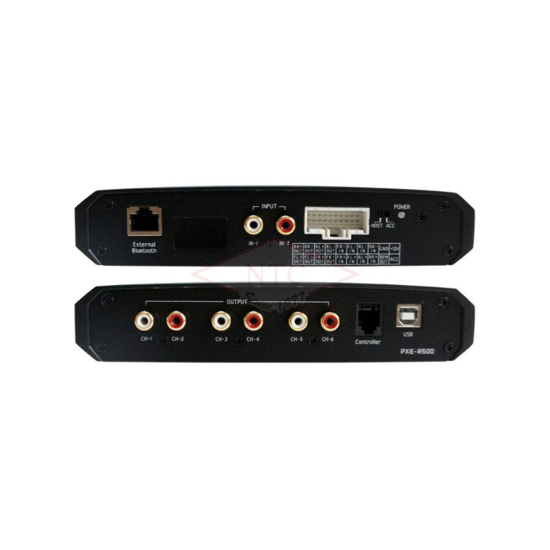 Alpine PXE-R500S 6-channel Car Amplifier With Digital Signal Processing 25 watts RMS x 4