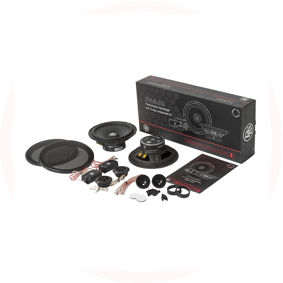 DLS PA6.20 - Performance Advantage Series 6.5 Inch 2-Way Component Car Speaker System