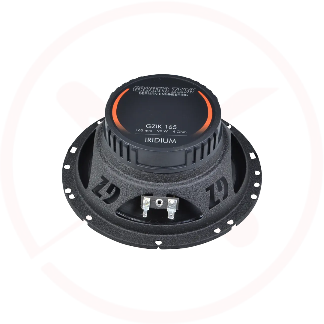 GROUND ZERO GZIC 165.2 - Iridium Series 6.5″ 2-way Component Car Speaker System