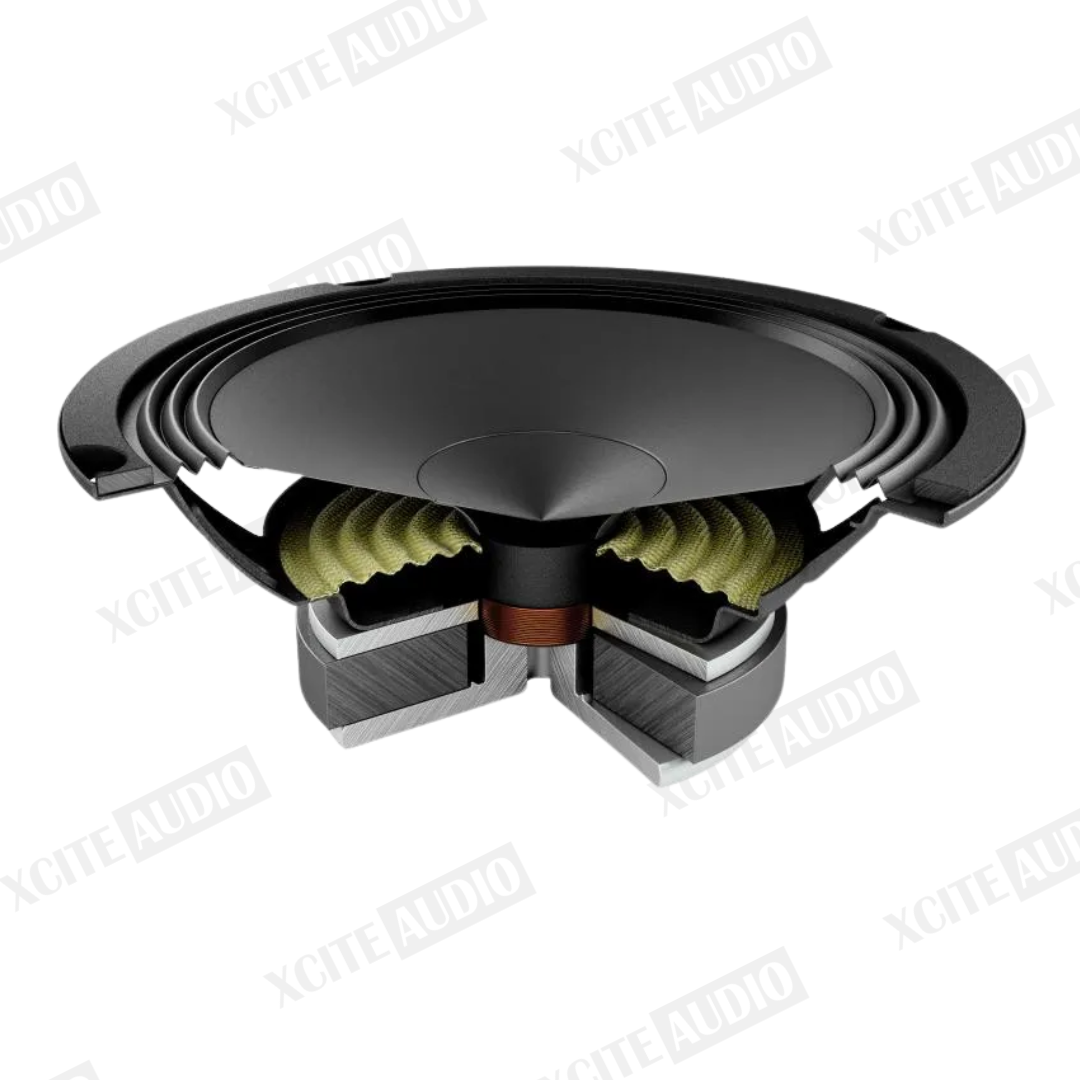 Audison Prima AP 6.5 Mid-Woofer Car Speakers | 210 W Peak Power | Kereta Woofer