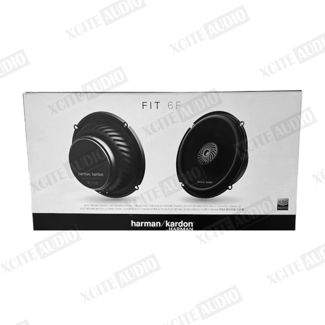 HARMAN KARDON FIT 6F - Fit Series 2-way 6.5" Hi-Res Car Coaxial Speakers