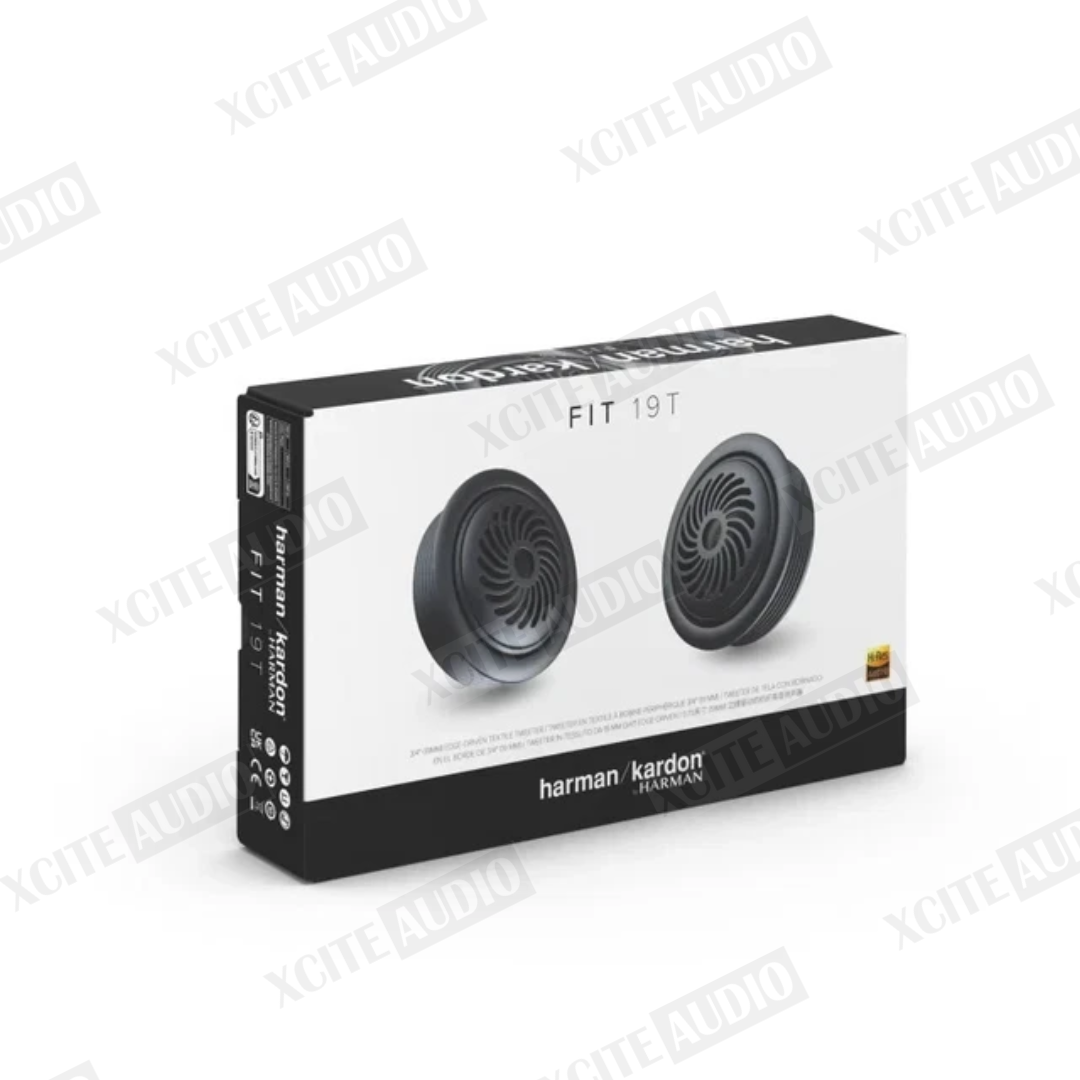HARMAN KARDON FIT 19T - Fit Series 0.75" Hi-Res Component Car Tweeters