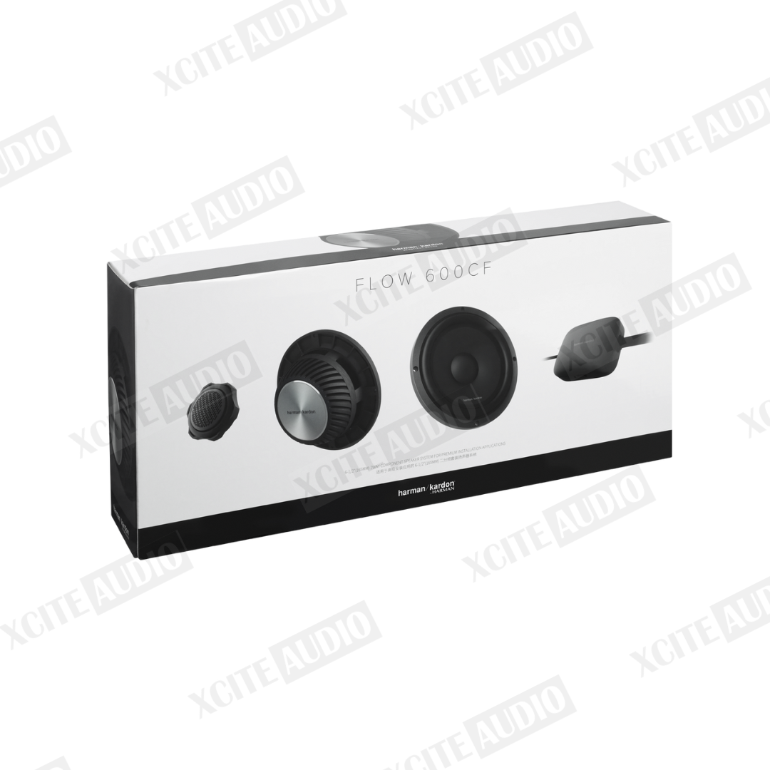 harman/kardon FLOW 600CF | 6.5" 120W RMS 2-way Component Car Speaker System With Crossover Network