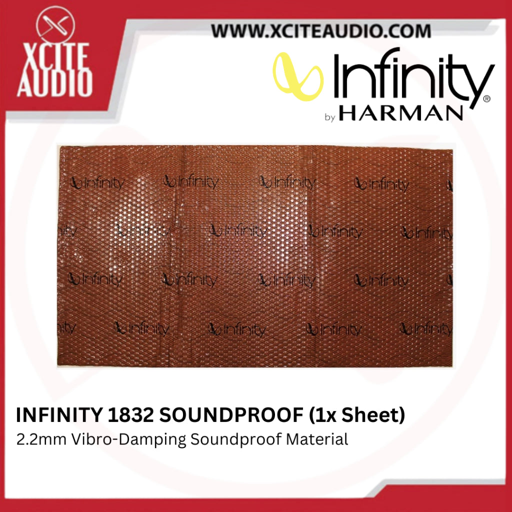 INFINITY 1832 SOUNDPROOF - Infinity by Harman Vibro-Sound Damping Material (1x Sheet)